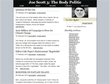 Tablet Screenshot of joescott3.com